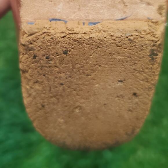 Jack Rogers Women's Silver Grey Wedge Sandals Sz 8 FLAWS - Picture 11 of 14